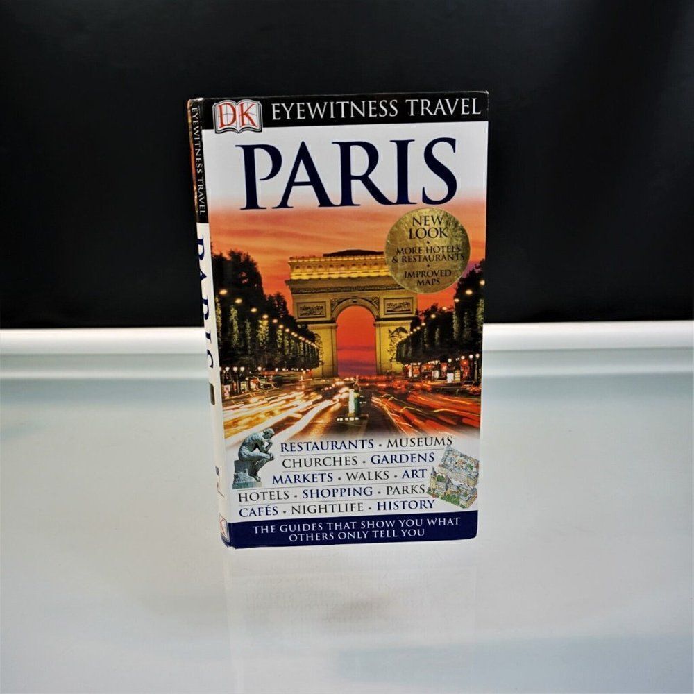 Paris France DK Eyewitness Travel Guides 2007 Illustrated Softcover -